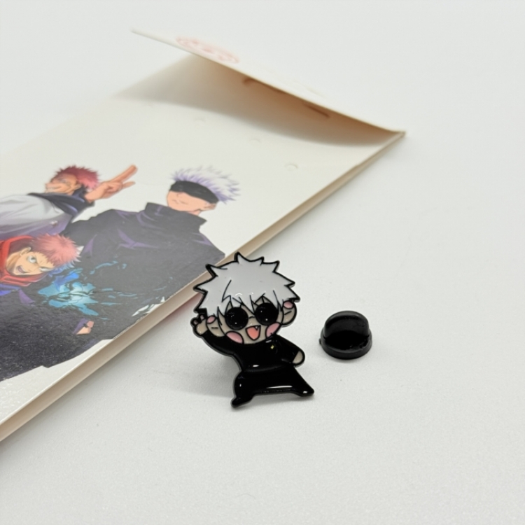 Jujutsu Kaisen Anime cartoon metal brooch  price for 5 pcs 