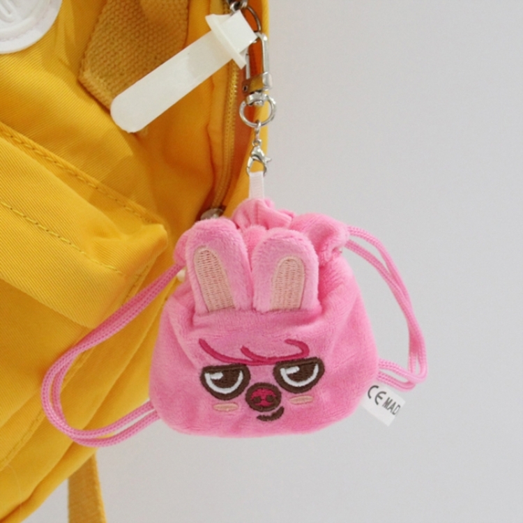 SKZOO Crystal Super Soft PP Cotton Plush Toy Pendant 9x9x2cm price for 5 pcs