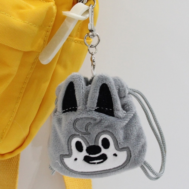 SKZOO Crystal Super Soft PP Cotton Plush Toy Pendant 9x9x2cm price for 5 pcs