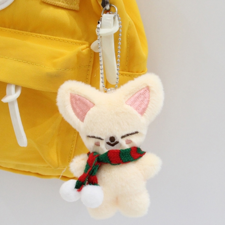 SKZOO Baby rabbit fur + PP cotton Plush Toy Pendant 8x5x8cm price for 5 pcs