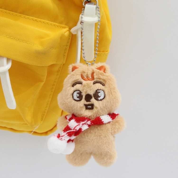 SKZOO Baby rabbit fur + PP cotton Plush Toy Pendant 8x5x8cm price for 5 pcs