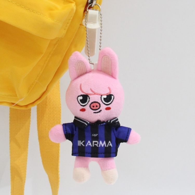 SKZOO Crystal Super Soft PP Cotton Plush Toy Pendant 13x7x5cm