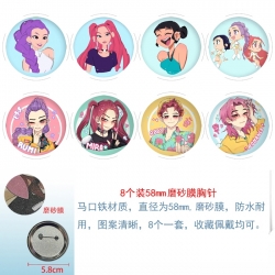 K-Pop Demon Hunters Anime roun...