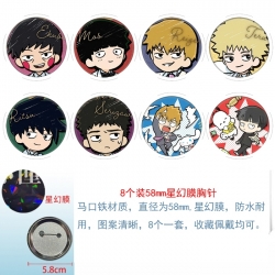 Mob Psycho 100 Anime round Ast...