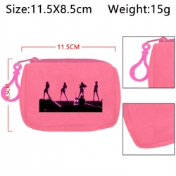 BLACK PINK  Anime Plush Wallet...