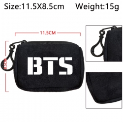 BTS Anime Plush Wallet Storage...