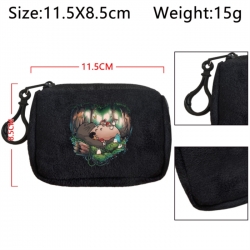 TOTORO Anime Plush Wallet Storage Bag Earphone Bag Coin Wallet price for 5 pcs