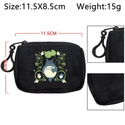 TOTORO Anime Plush Wallet Storage Bag Earphone Bag Coin Wallet price for 5 pcs
