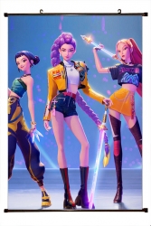 K-Pop Demon Hunters Anime blac...