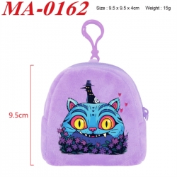Kpop demon hunters Anime cartoon plush coin purse 9.5X9.5X4cm