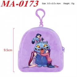Kpop demon hunters Anime cartoon plush coin purse 9.5X9.5X4cm