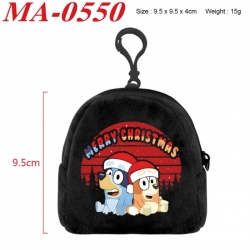 Bluey Anime cartoon plush coin...