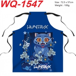 Kpop demon hunters Anime Creative Digital Printing Apron 72.5x57cm