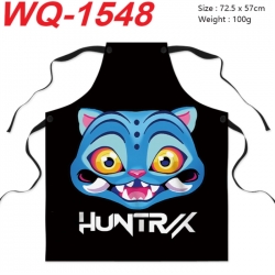 Kpop demon hunters Anime Creative Digital Printing Apron 72.5x57cm