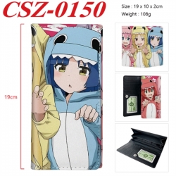 BOCCHI THE ROCK! Anime peripheral long three fold wallet 19x10x2cm