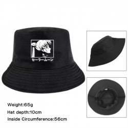 sailormoon Anime Printed Outdoor Fisherman's Hat Sunshade Hat 56cm