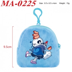 Toilet-bound Hanako-kun Anime cartoon plush coin purse 9.5X9.5X4cm