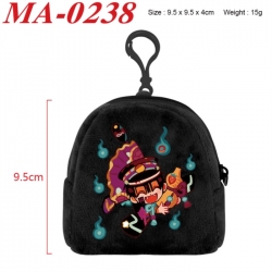 Toilet-bound Hanako-kun Anime cartoon plush coin purse 9.5X9.5X4cm