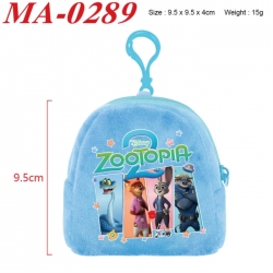 Gravity Falls Anime cartoon plush coin purse 9.5X9.5X4cm