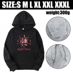 BLACK PINK Anime printed hooded sweatshirt top from S to 3XL