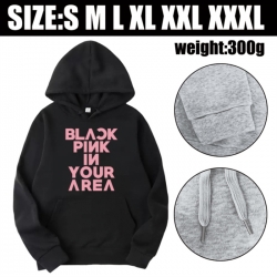 BLACK PINK Anime printed hooded sweatshirt top from S to 3XL