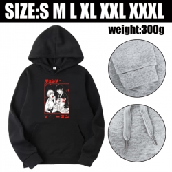 Chainsaw Man Anime printed hooded sweatshirt top from S to 3XL