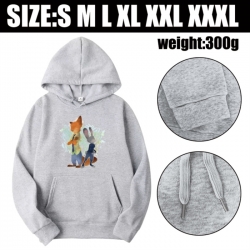 Zootopia Anime printed hooded sweatshirt top from S to 3XL