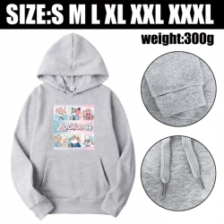 Zootopia Anime printed hooded sweatshirt top from S to 3XL