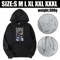 Gundam Anime printed hooded sweatshirt top from S to 3XL