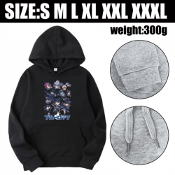 BLUE LOCK Anime printed hooded sweatshirt top from S to 3XL