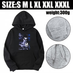 BLUE LOCK Anime printed hooded sweatshirt top from S to 3XL