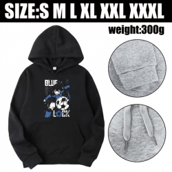 BLUE LOCK Anime printed hooded sweatshirt top from S to 3XL
