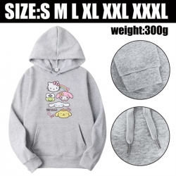 Sanrio Anime printed hooded sweatshirt top from S to 3XL