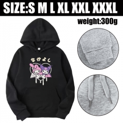 Sanrio Anime printed hooded sweatshirt top from S to 3XL