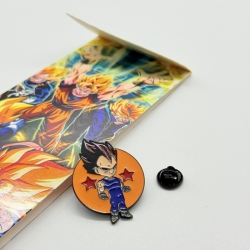 DRAGON BALL Anime cartoon metal brooch  price for 5 pcs 