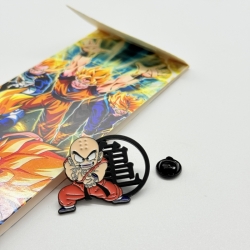 DRAGON BALL Anime cartoon metal brooch  price for 5 pcs 