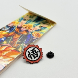 DRAGON BALL Anime cartoon metal brooch  price for 5 pcs 