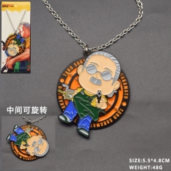 SAKAMOTO DAYS Anime peripheral rotatable necklace price for 5 pcs