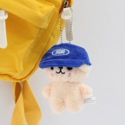 SKZOO Little rabbit fur+PP cotton plush toy pendant 12x7x4cm price for 5 pcs