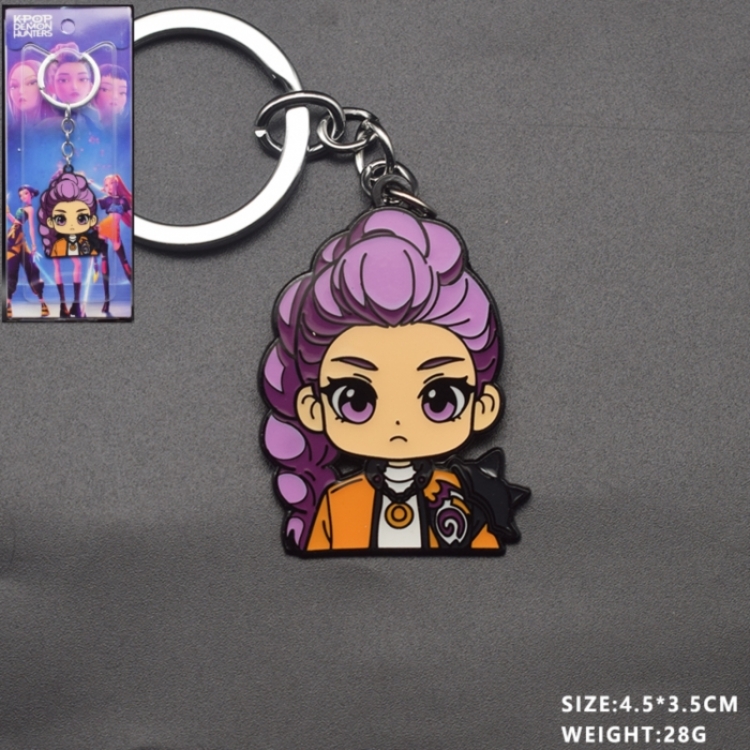 K-Pop Demon Hunters Anime and cartoon keychain accessories