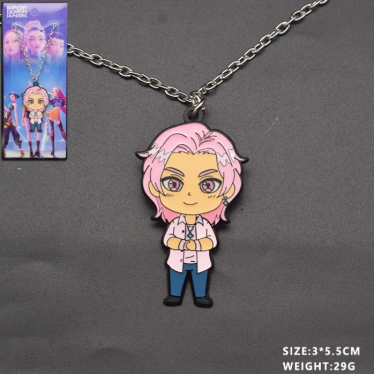 K-Pop Demon Hunters Anime cartoon necklace pendant