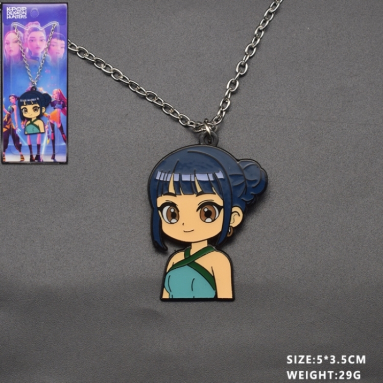 K-Pop Demon Hunters Anime cartoon necklace pendant