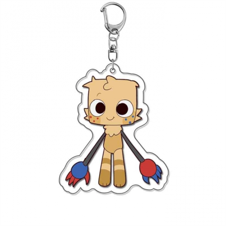 Dandy's World Anime Acrylic Keychain Charm price for 5 pcs