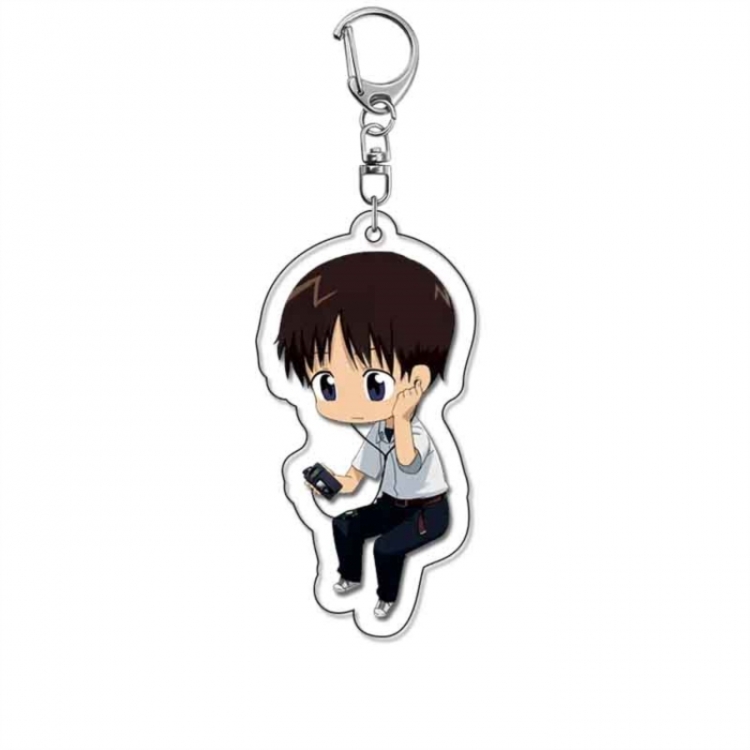 EVA Anime Acrylic Keychain Charm price for 5 pcs