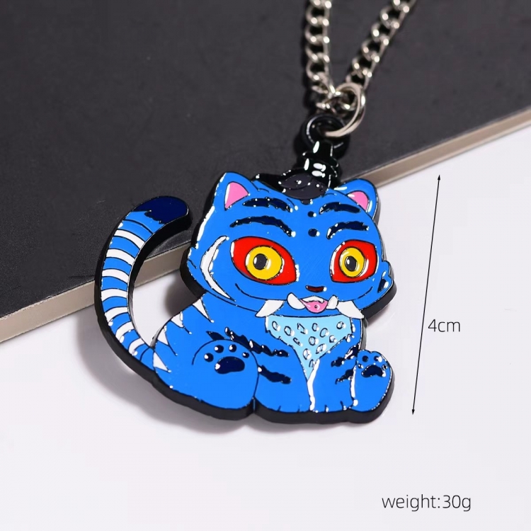 K-Pop Demon Hunters Anime cartoon metal necklace pendant price for 5 pcs 