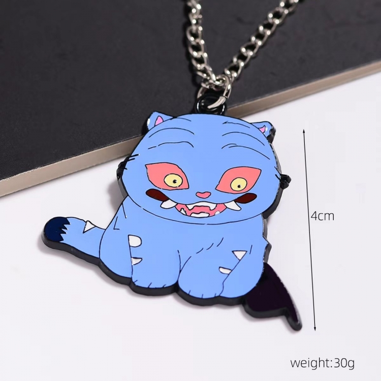 K-Pop Demon Hunters Anime cartoon metal necklace pendant price for 5 pcs