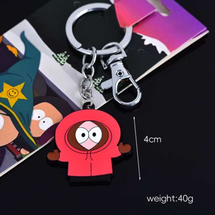 South Park Animation peripheral metal keychain pendant price for 5 pcs 