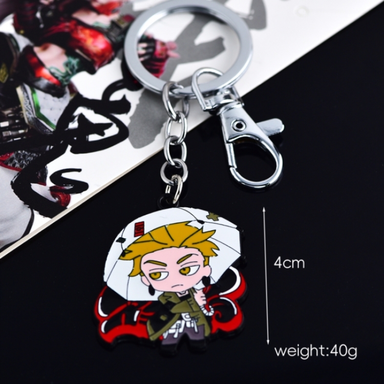  Demon Slayer Kimets Animation peripheral metal keychain pendant price for 5 pcs 