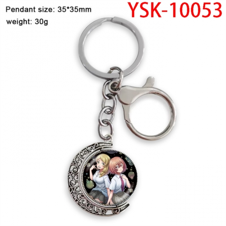 Tokyo Revengers Anime double-sided crystal rotating gemstone keychain pendant price for 5 pcs
