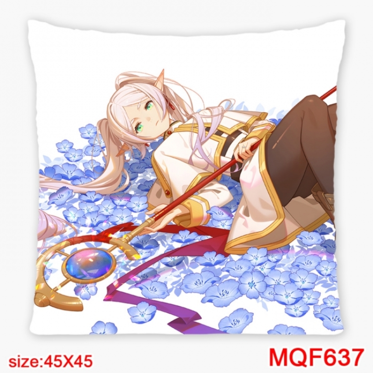 Frieren: Beyond Journey's Anime square full-color pillow cushion 45X45CM NO FILLING 